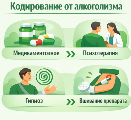 кодирование от алкоголизма в Туринске Санати